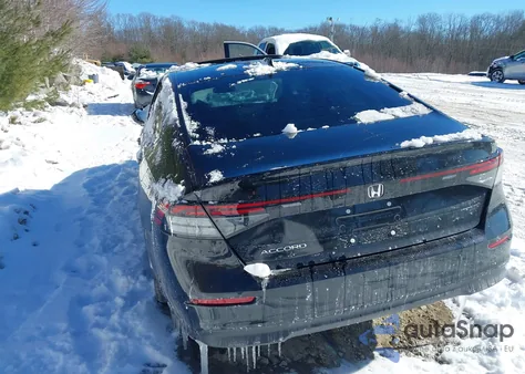 2025 Honda Accord Se from USA, damaged, VIN 1HGCY1F49SA063814